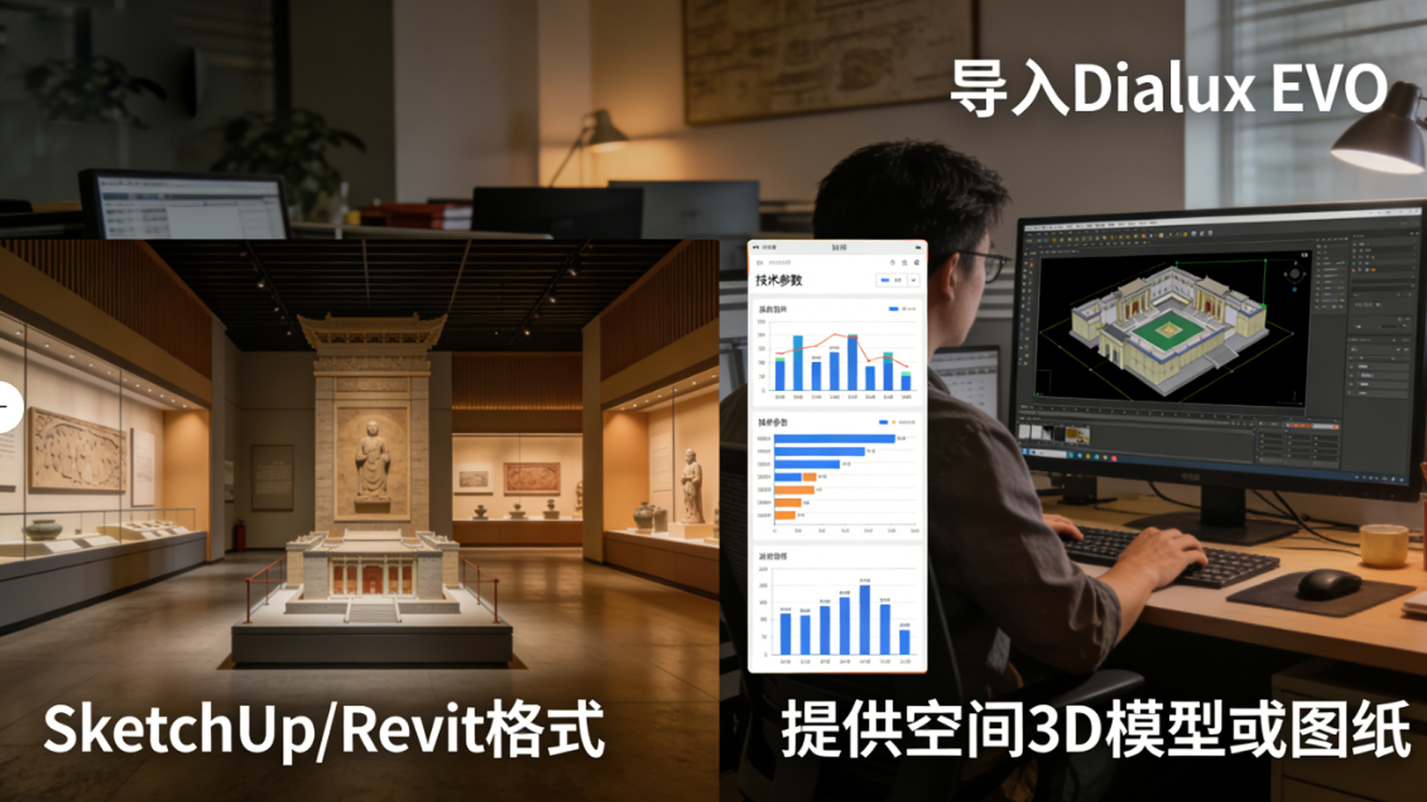 在方案初期，如何讓我和客戶更直觀地預見到燈光效果？